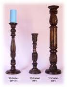 WOODEN CANDLE HOLDER ( WC-003 )